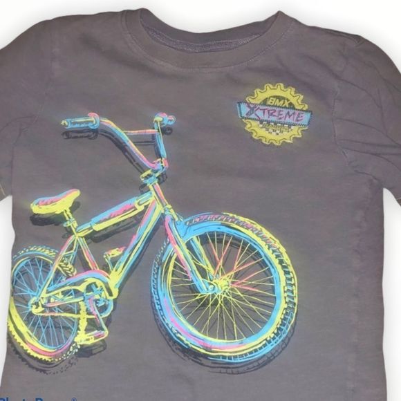๐5/$30 Junking Bean BMX Boyโs T-shirt Size 7 - Picture 4 of 4